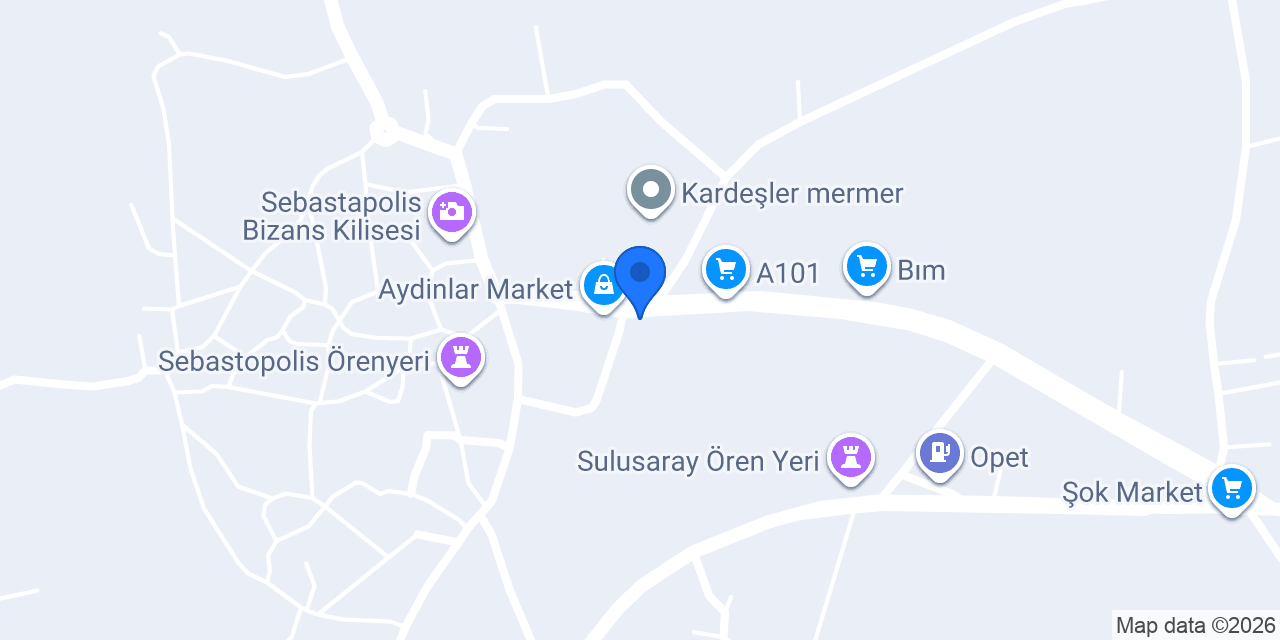 Aygaz Tüp Bayisi konumu