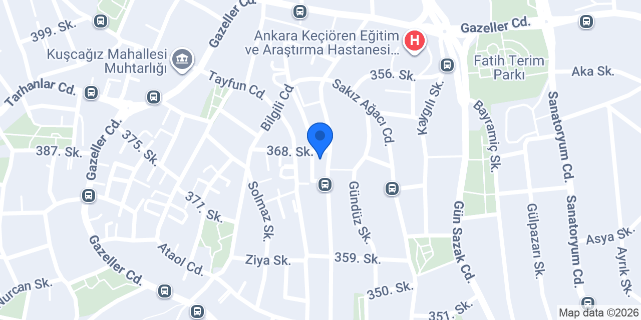 Fidan terzi konumu