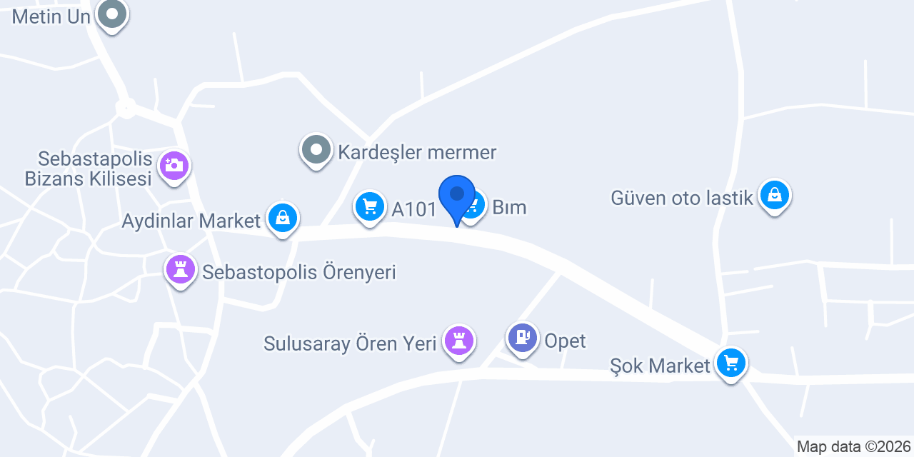 Esila restorant ve düğün salonu konumu