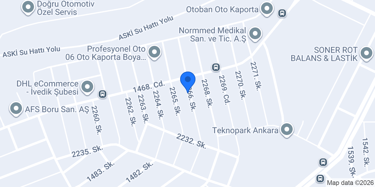 Ayanlar Amortisör konumu