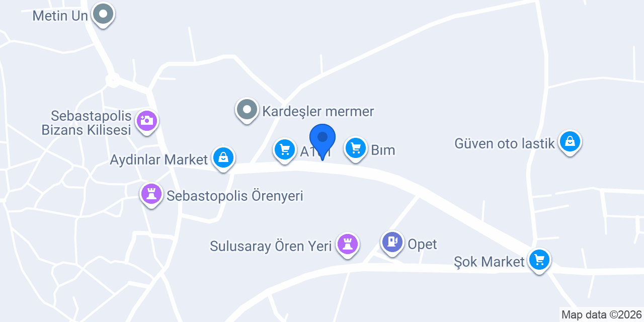 Hasgül Oto Galeri konumu