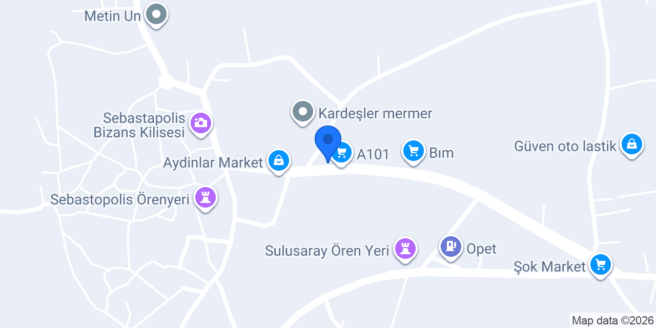 Tokat Yıldızı konumu