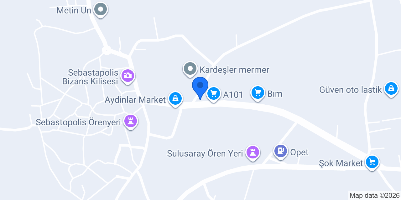 Sulusaray Taksi İbrahim AY konumu