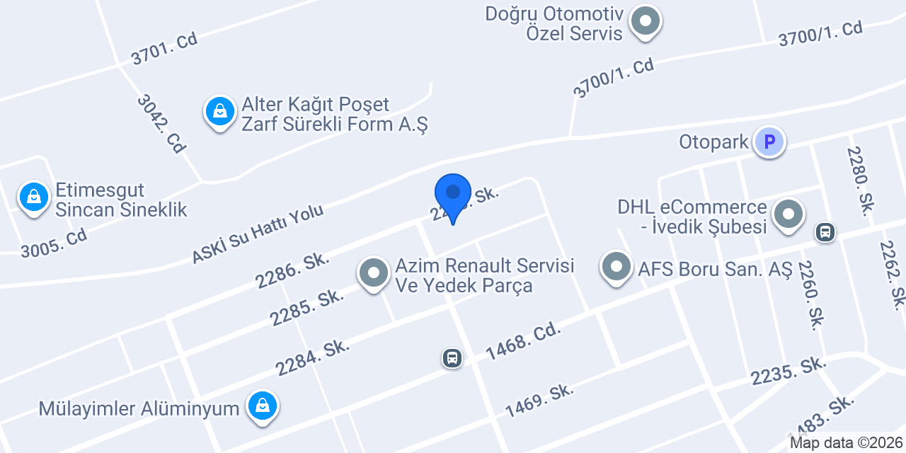 ANKARA HALI YIKAMA konumu