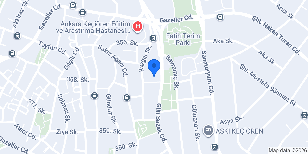Ahyar Eczanesi konumu