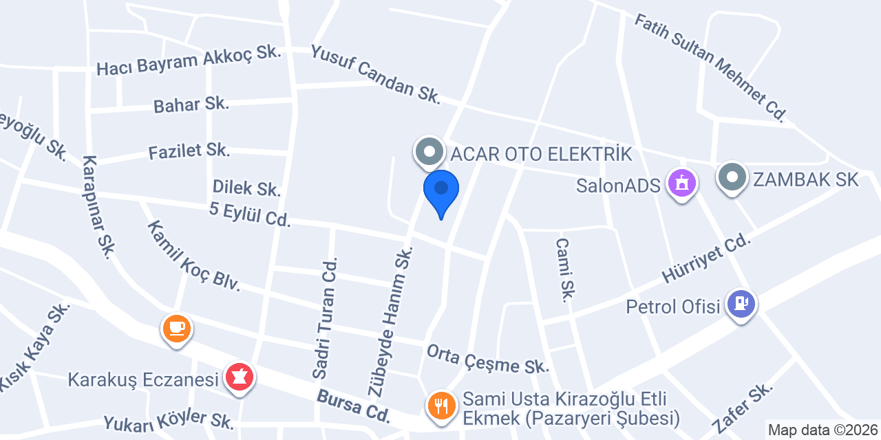 KARAKAŞ MAKİNA konumu