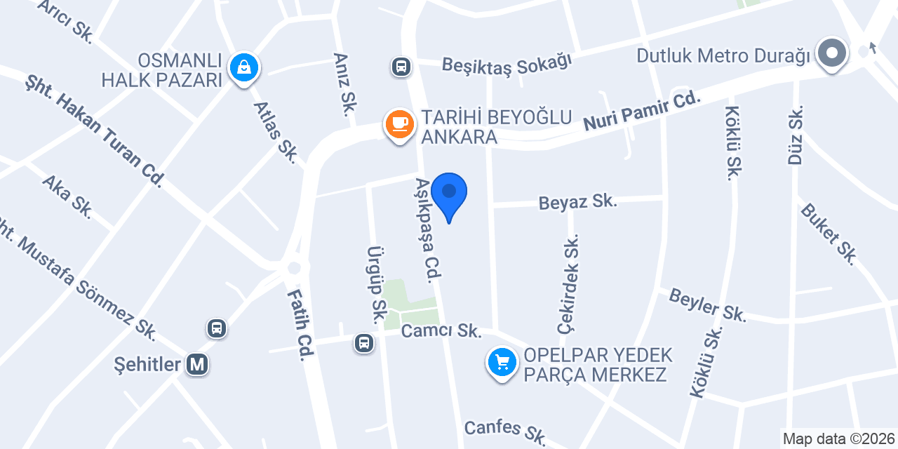 Akbank - Keçiören Şubesi konumu