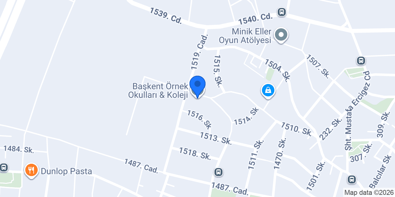 Başkent Örnek Okulları & Koleji konumu