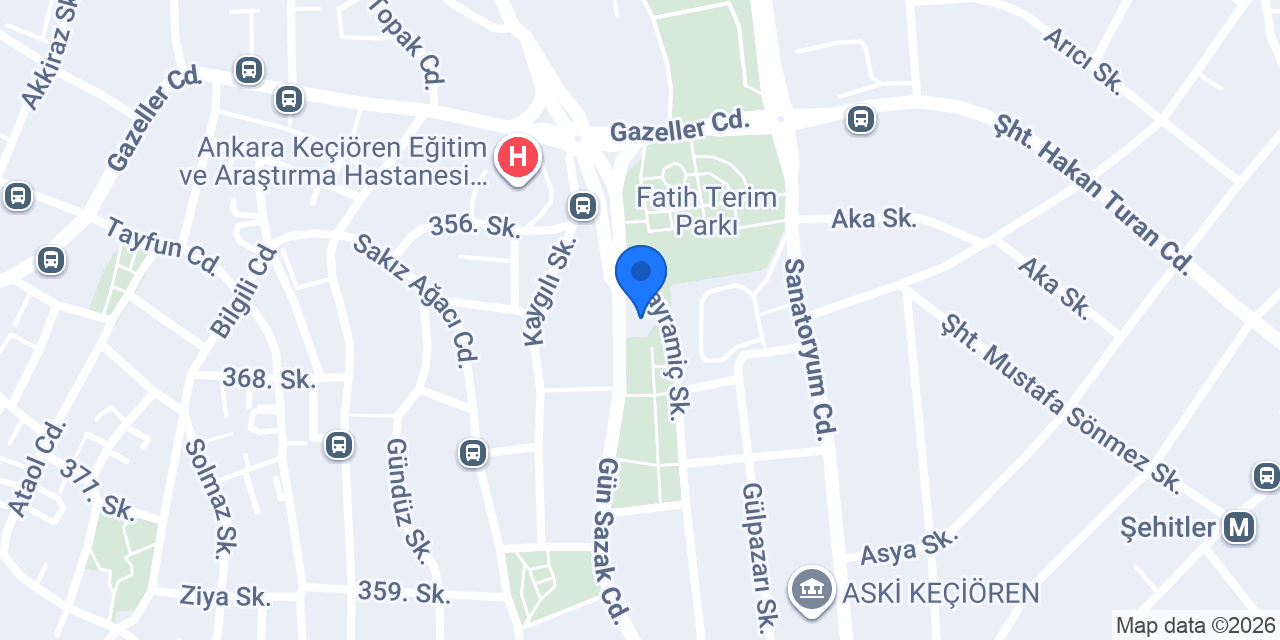 Dr. Cengiz Kılıç Aile Sağlık Merkezi konumu