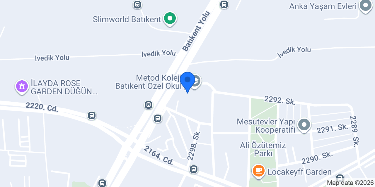 Batıkent Sınav Koleji konumu