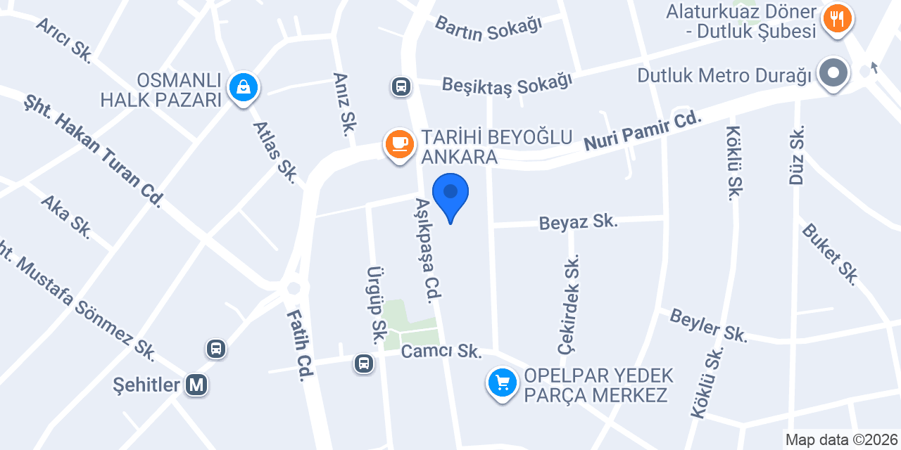 Yeni Şımarık AVM konumu