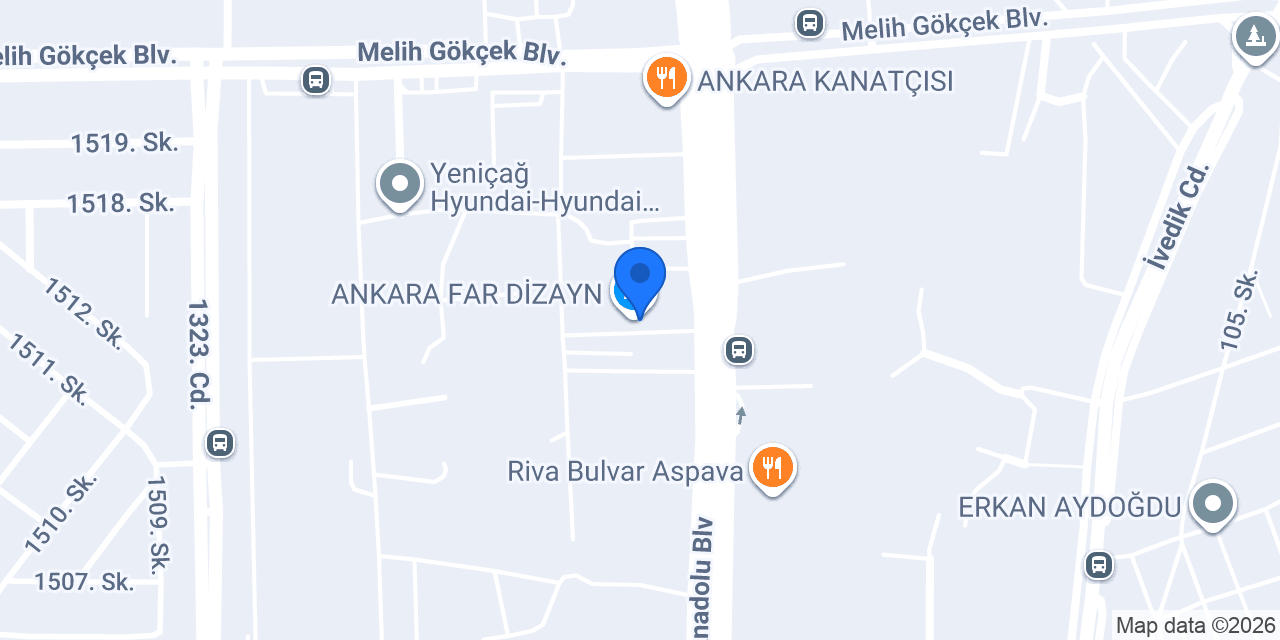 ANKARA FAR TAMPON konumu