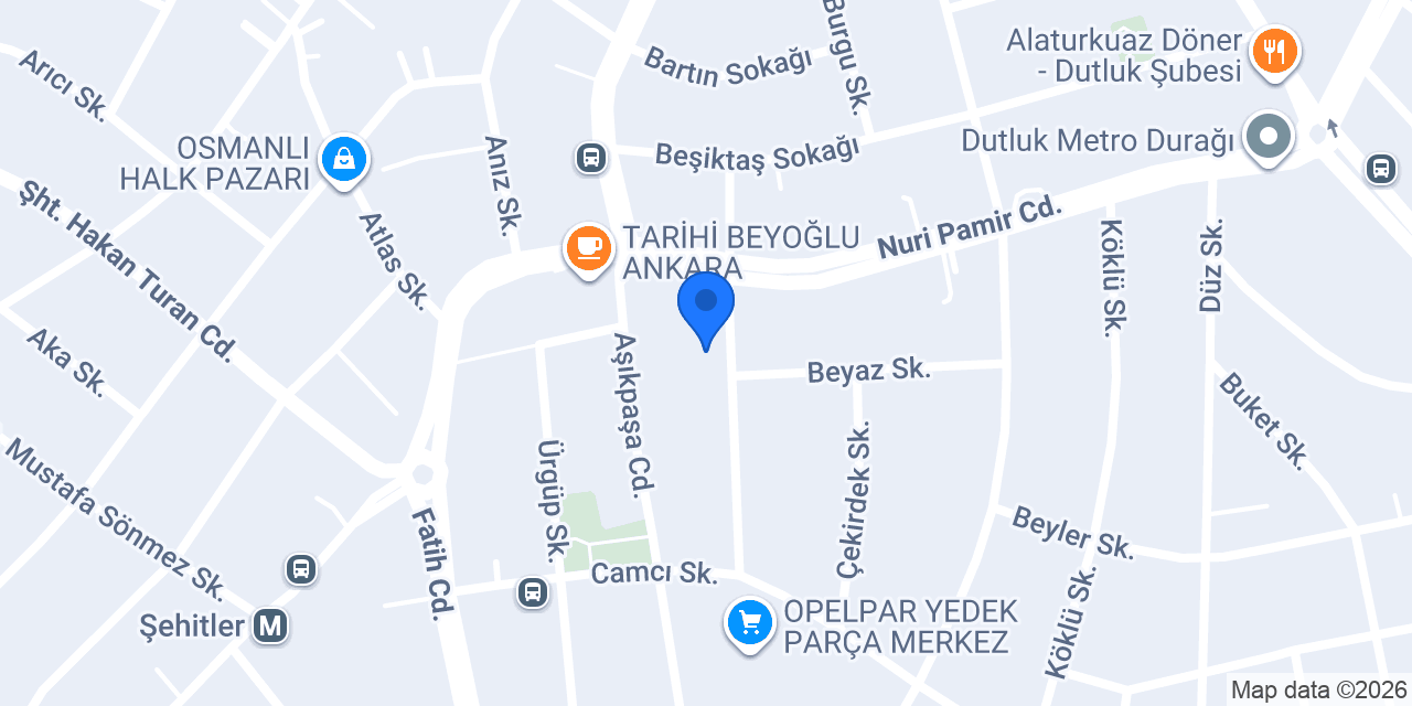 Vadi Akademi Kurs Merkezi konumu