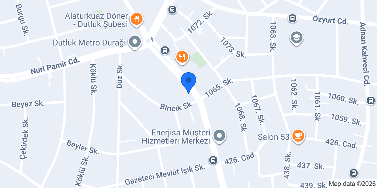 Gözde Bayan Kuaförü konumu