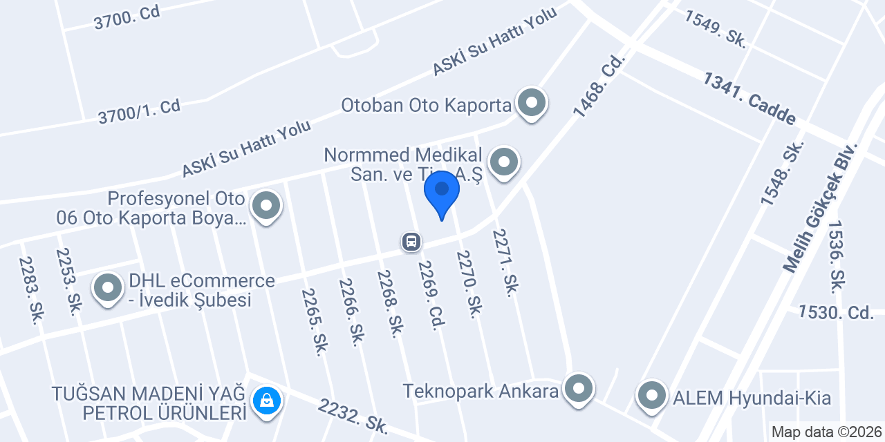 TEKİN OTO JAPON & KORE YEDEK PARÇA konumu