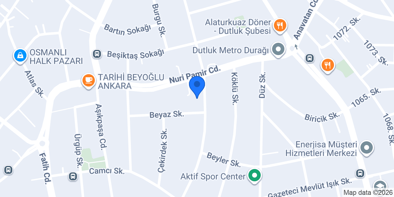 Burak Oto Kiralama konumu