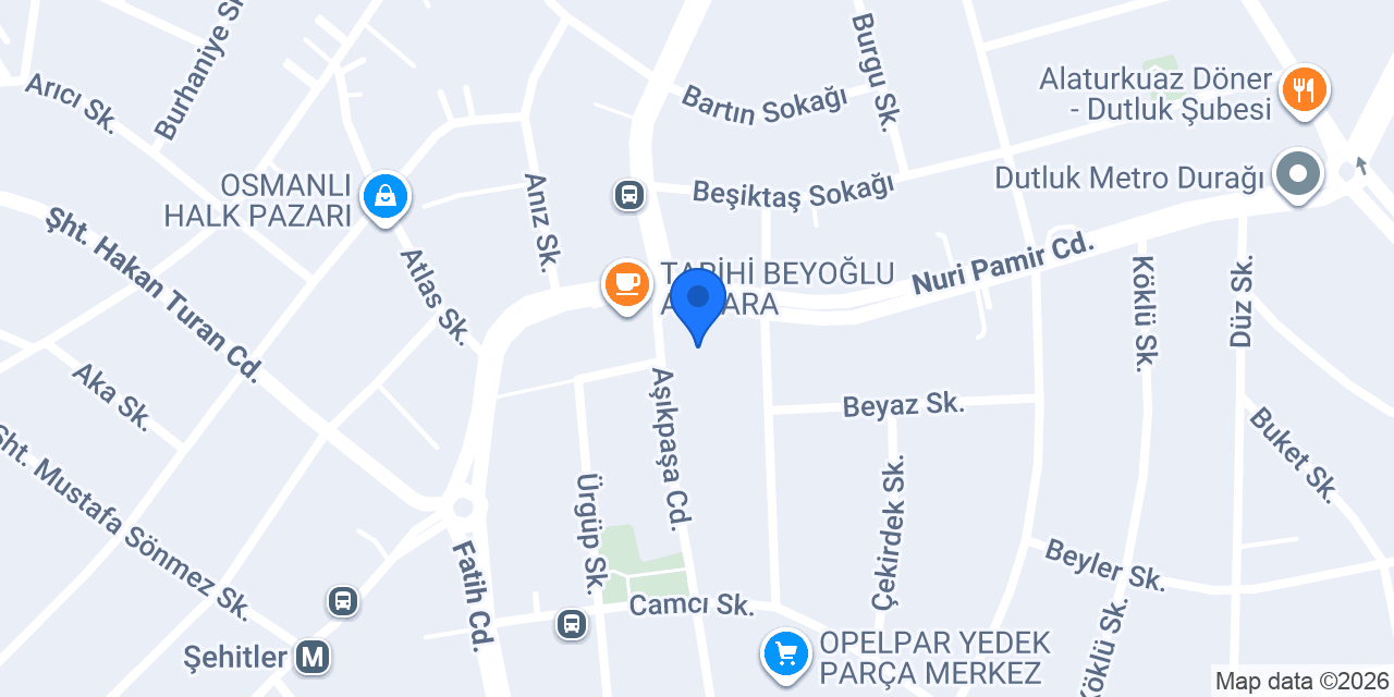 Yapı Kredi - Keçiören Şubesi konumu