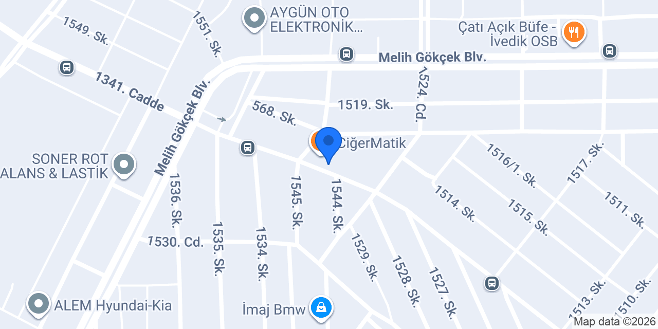 Otobilya İvedik Şube konumu