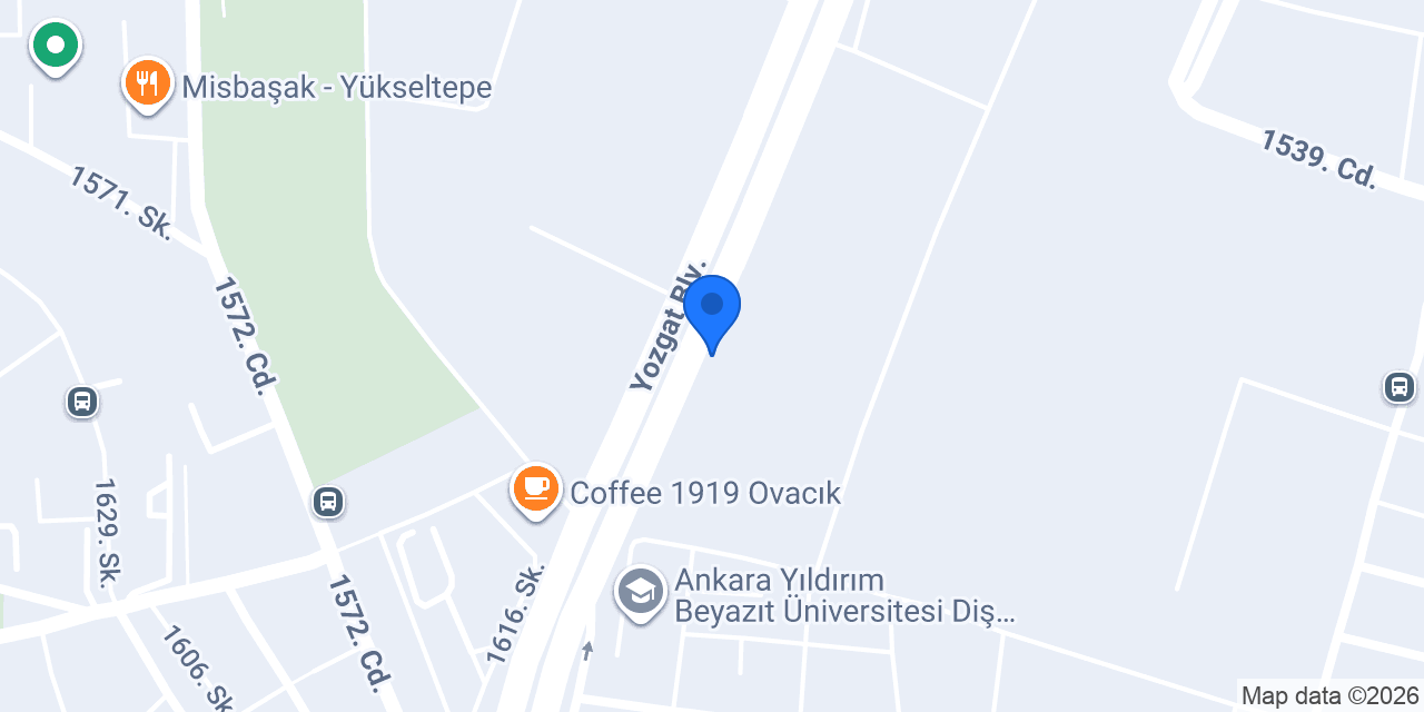 Tezgah Burger Ovacık konumu