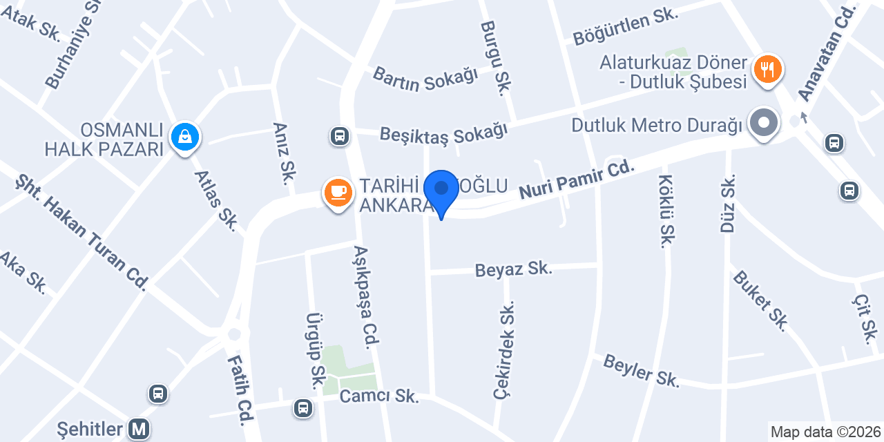 Diş Hekimi Efendi Güleç konumu