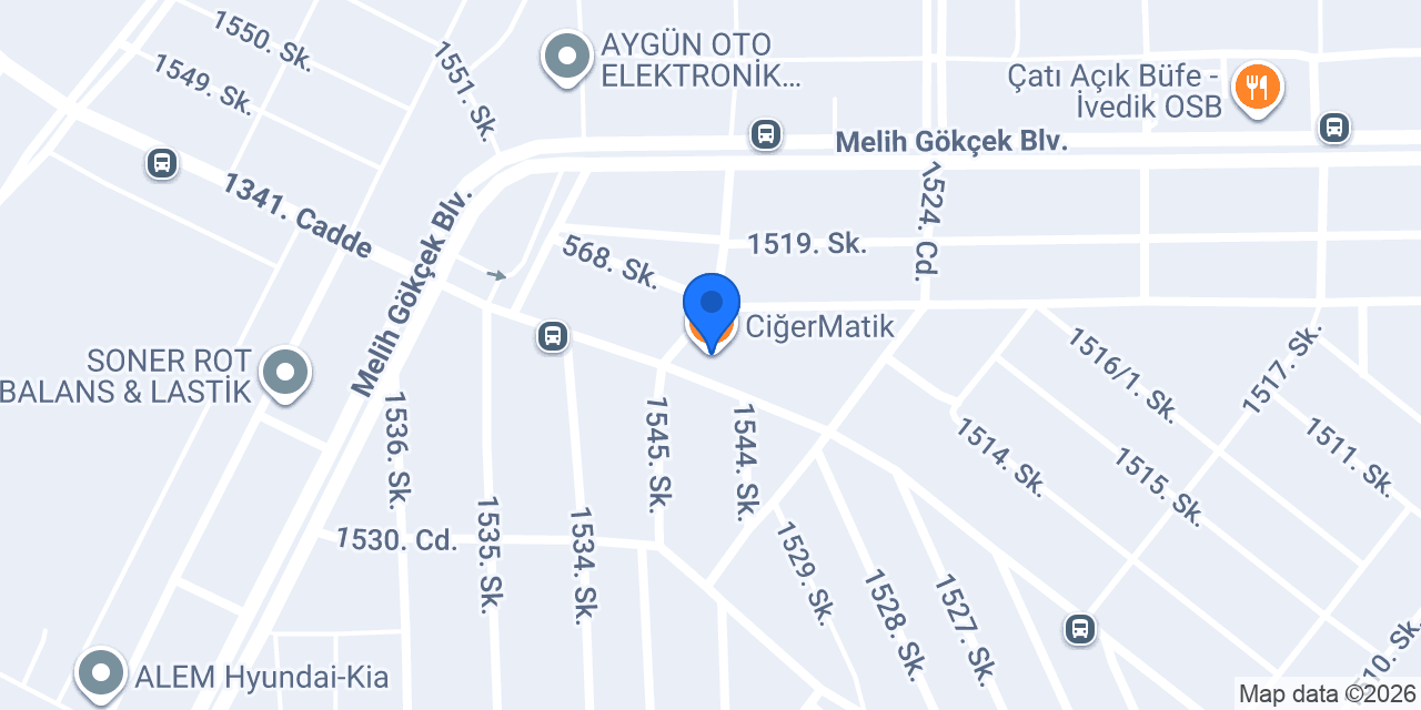 CiğerMatik konumu
