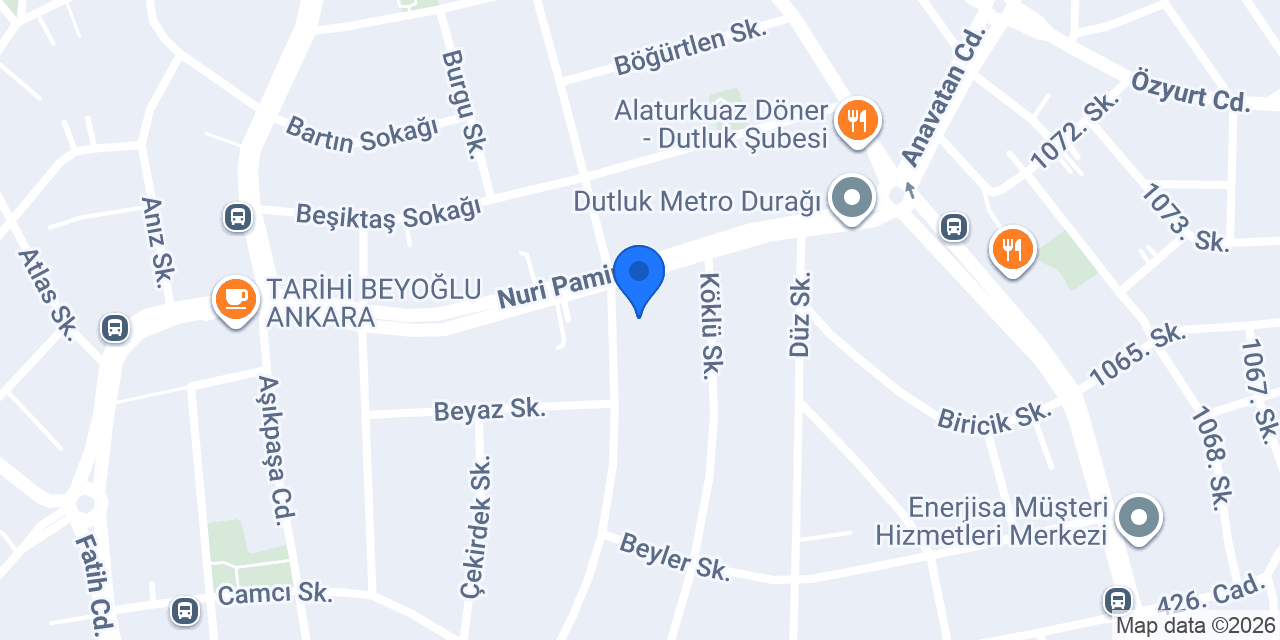 Murat Rent A Car konumu