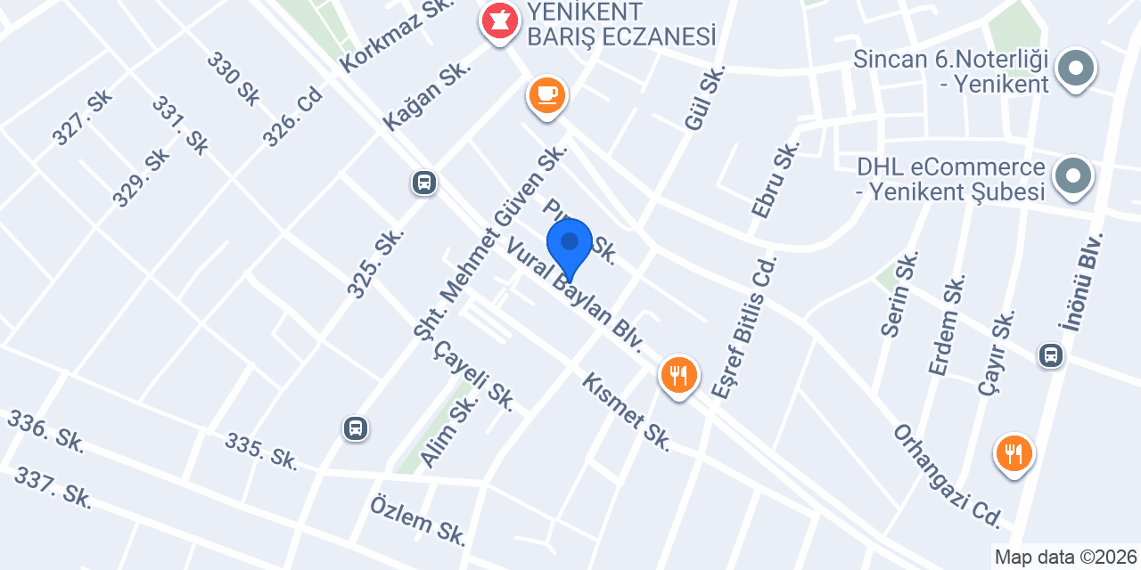 Hep Elele Ebeveyn Cafe konumu