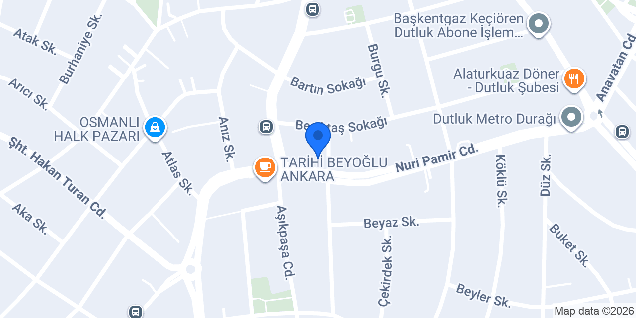 YILDIZ UNLU MAMÜLLERİ konumu