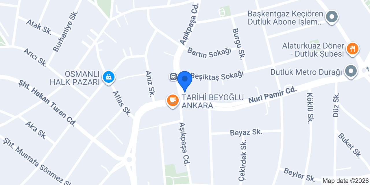 Diş Hekimi A. Kerim Bayındır konumu