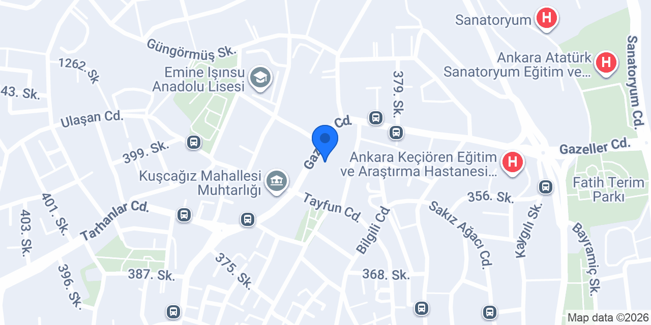Nur Çiçek Evi konumu