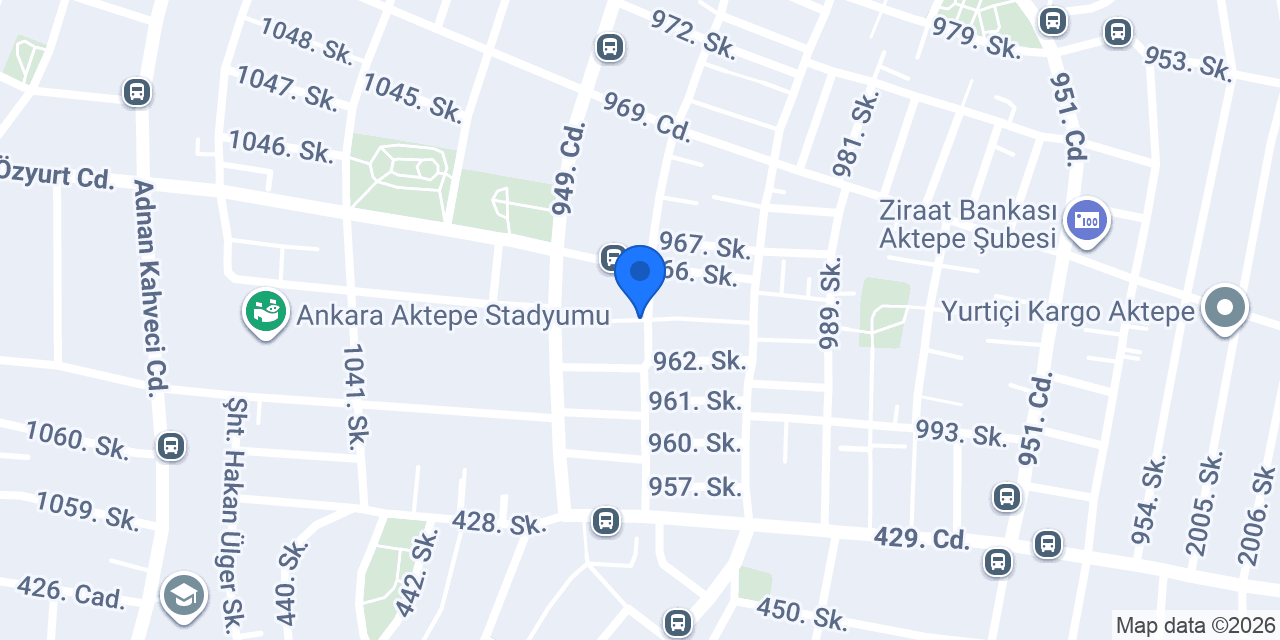 Şenza dondurmacım konumu