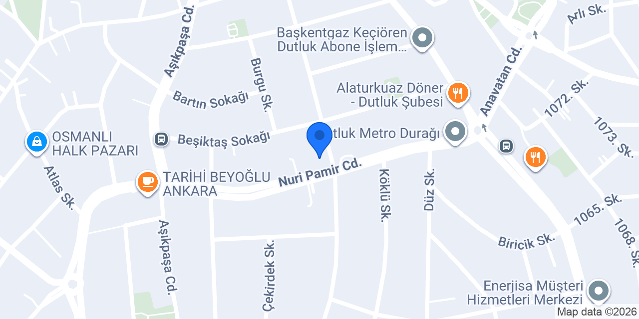 Yeni İstanbul Eczanesi konumu