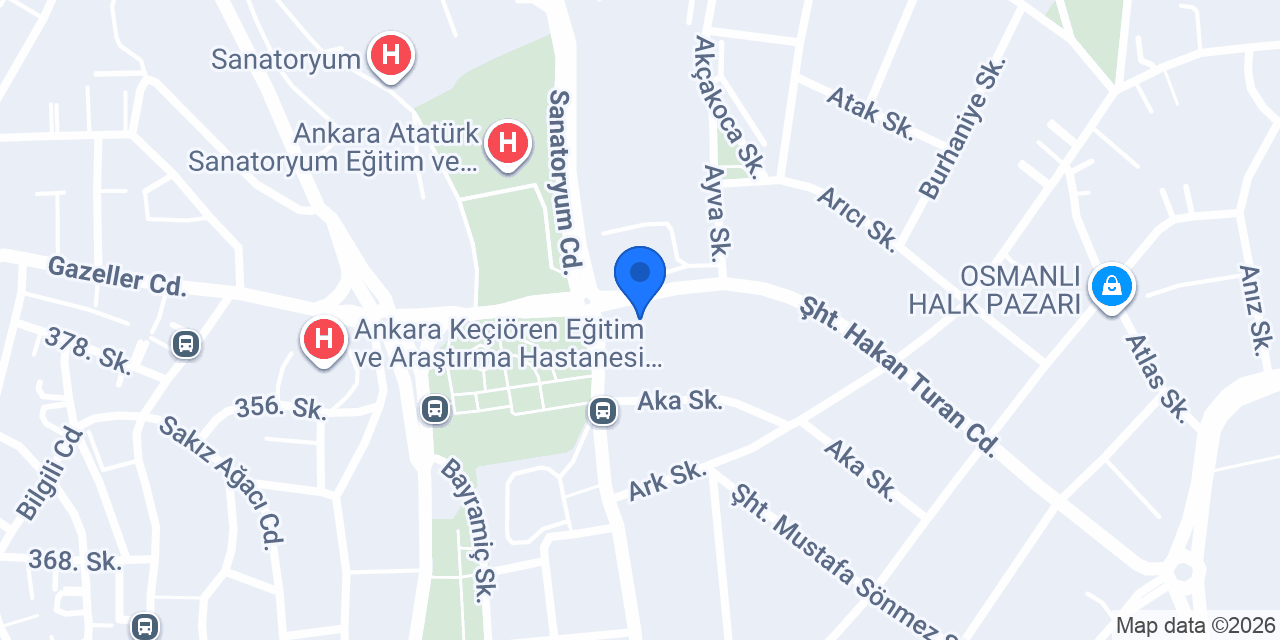 Oya Eczanesi konumu