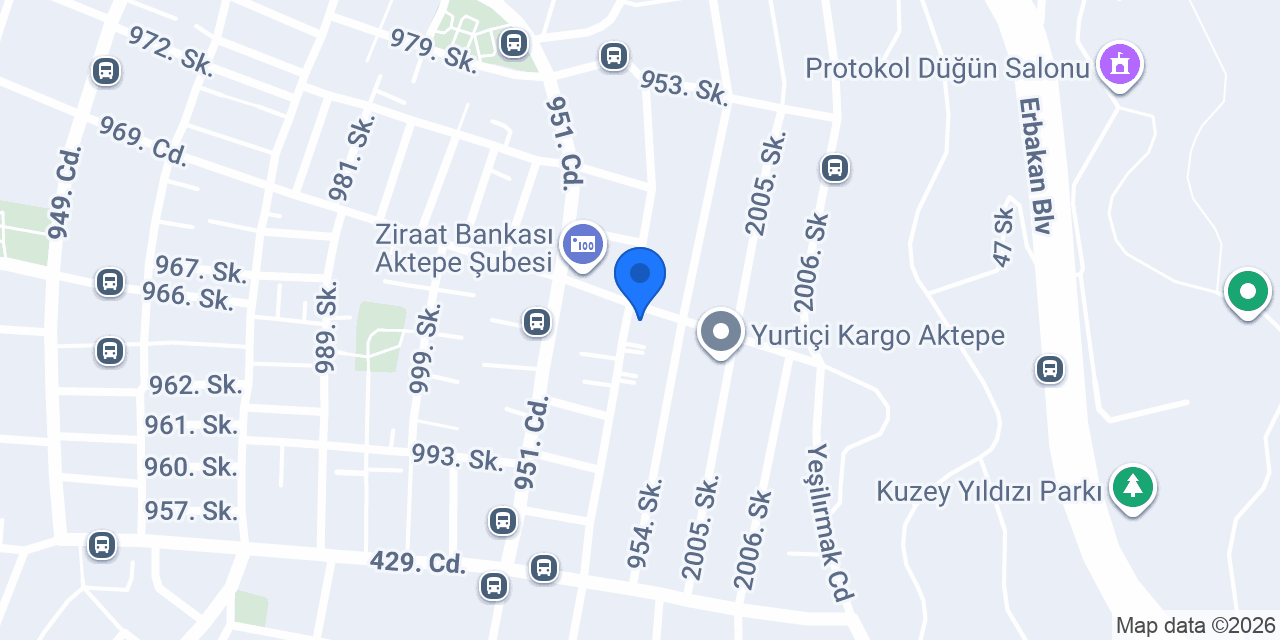 Handan Butik konumu