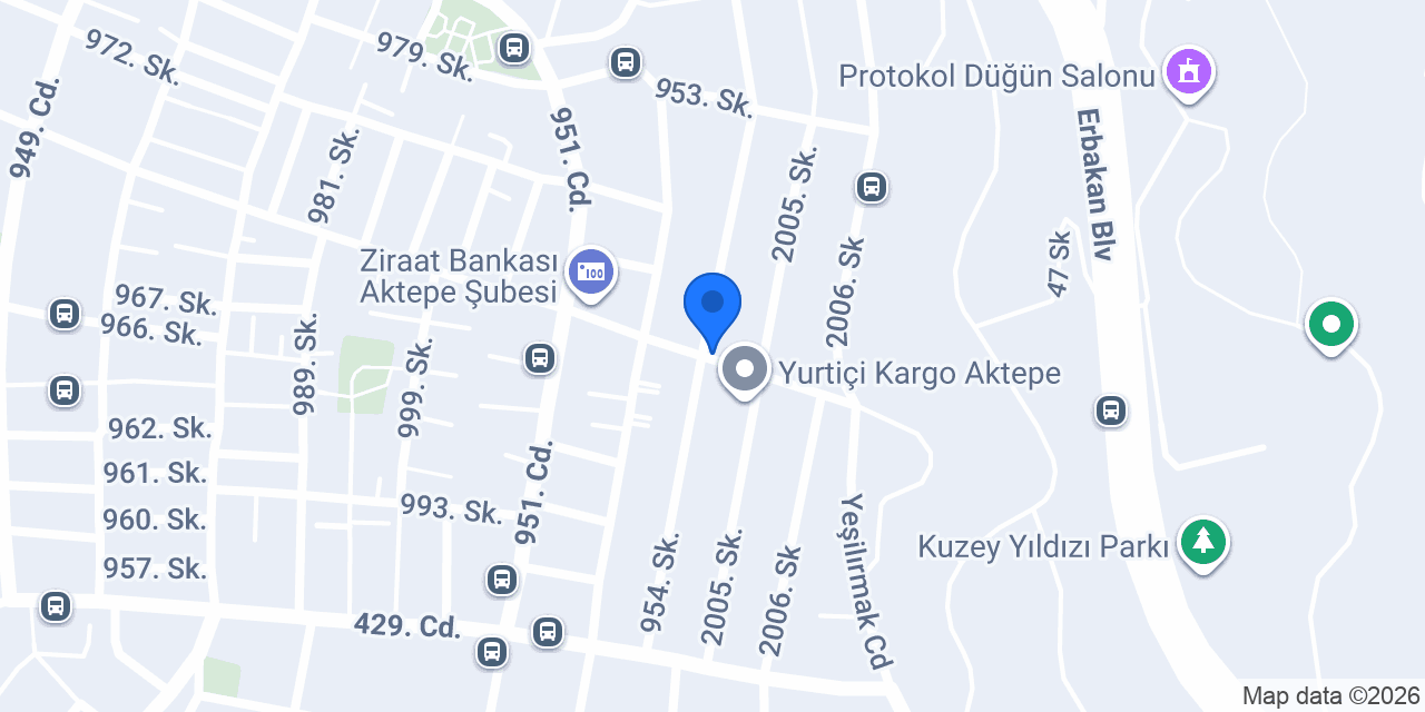 Terzi Yunus konumu