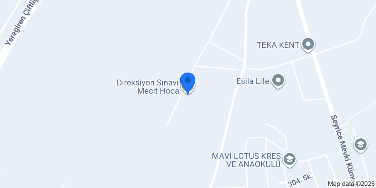 Direksiyon Sınavı Mecit Hoca konumu