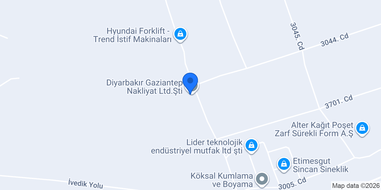 Diyarbakır Gaziantep Nakliyat Ltd.Şti konumu