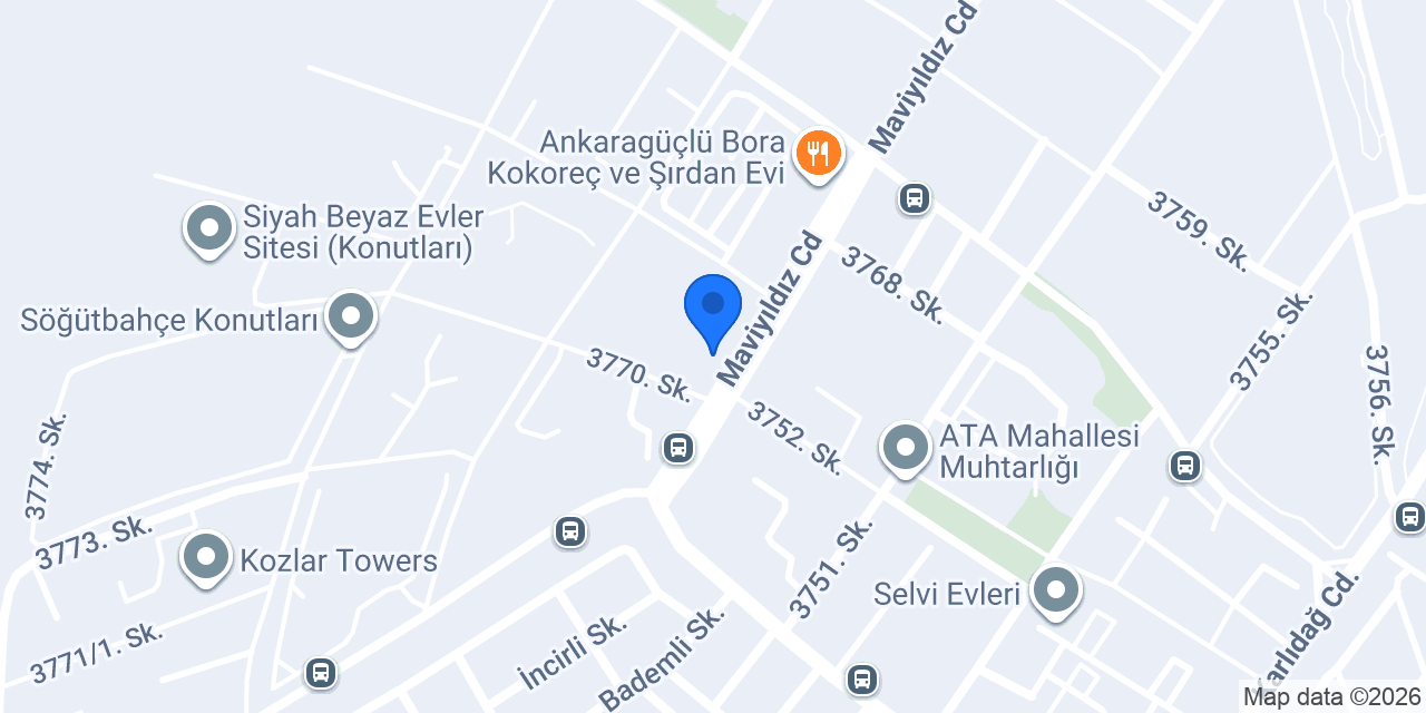 Mavi Yıldız Eczanesi konumu