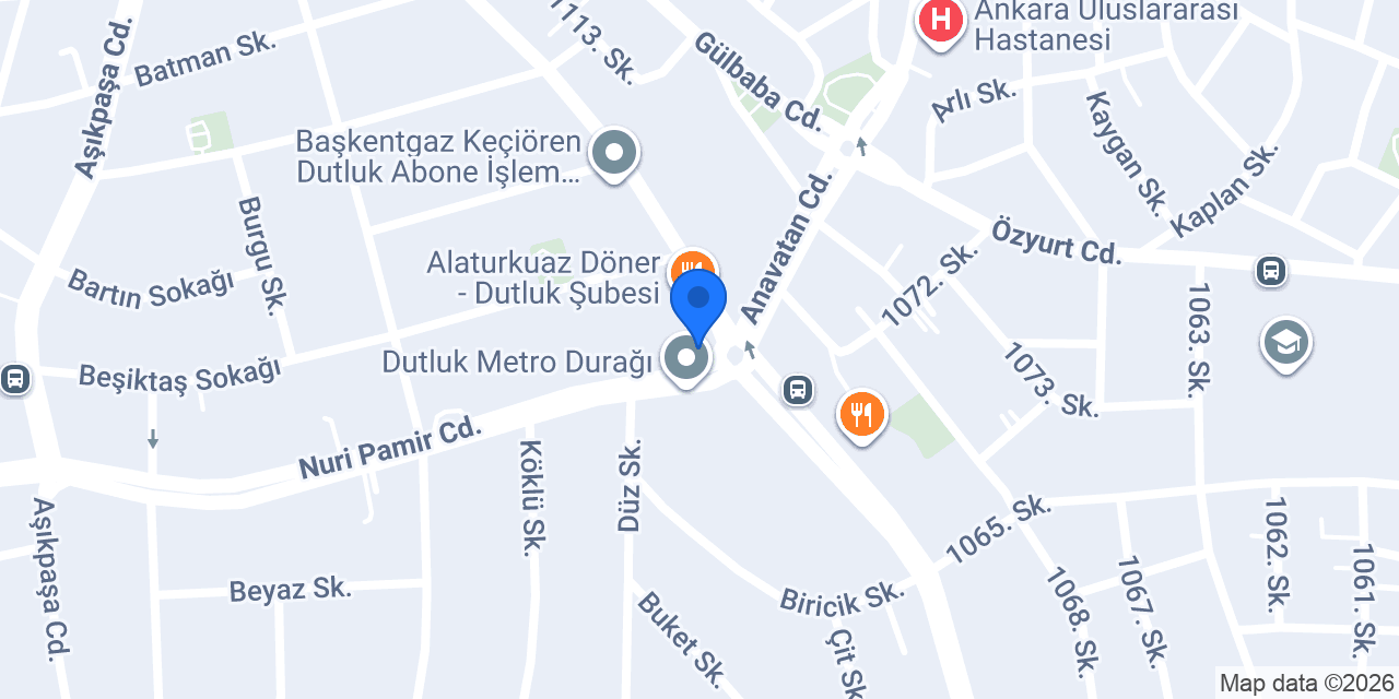 Helvacı Ali Keçiören konumu