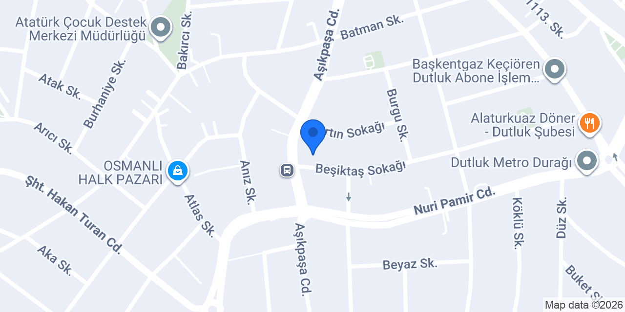 Yıldız Yapı Dekorasyon konumu