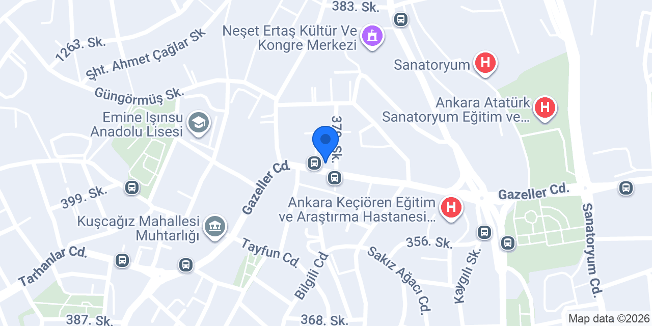 ANKA ÇOCUK ANAOKULU konumu