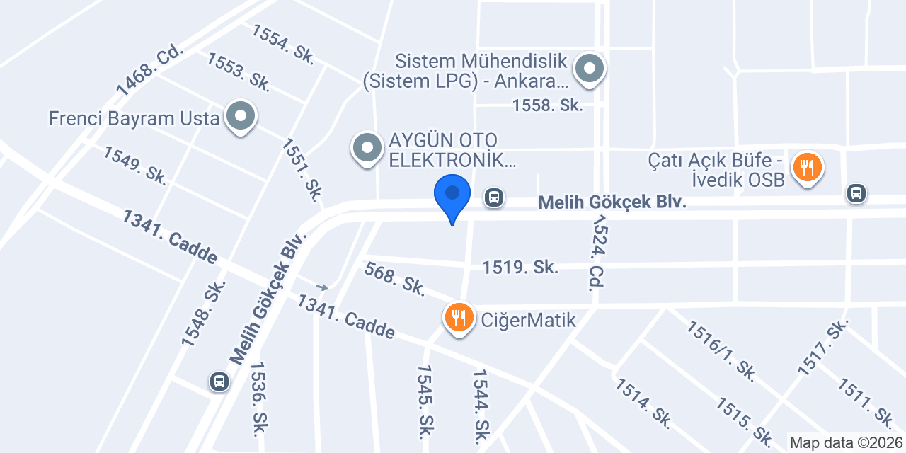 Halkbank İvedik Bulvar Ankara Şubesi konumu
