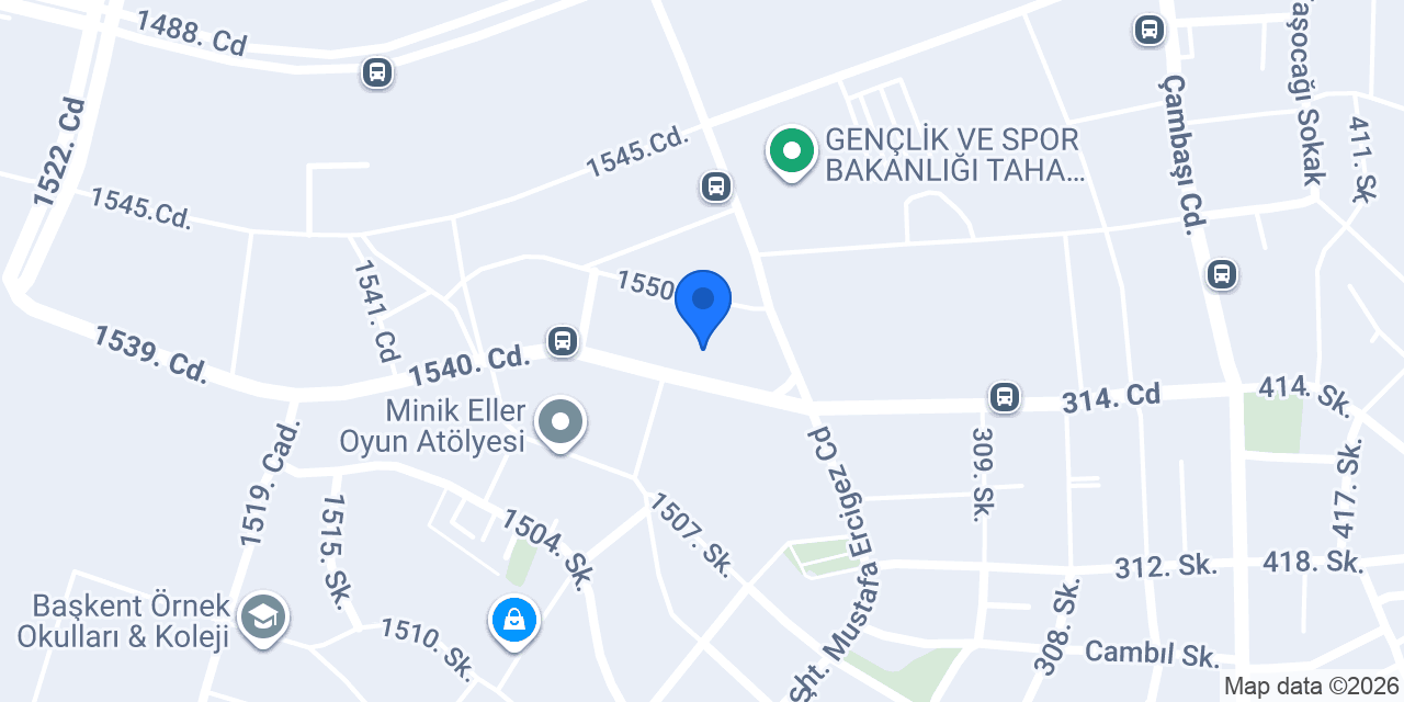 Özel Arın Anaokulu konumu