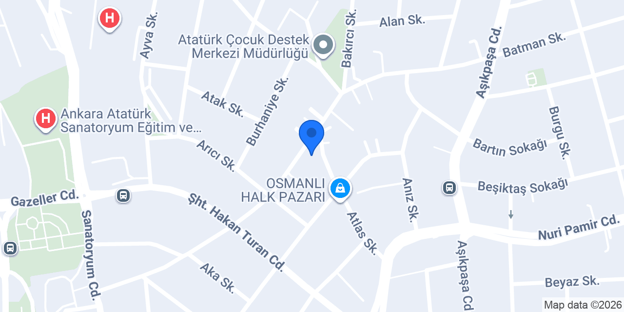 Pide kebap ve lahmacun konumu