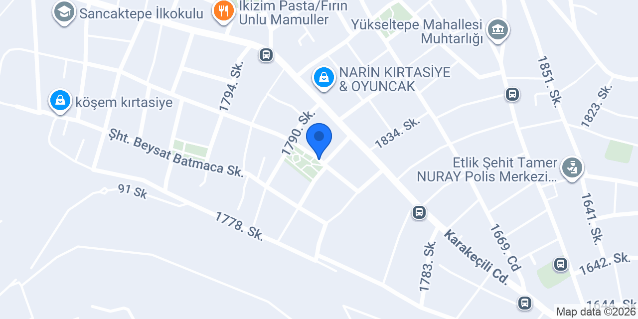 Kızılırmak Mühendislik konumu