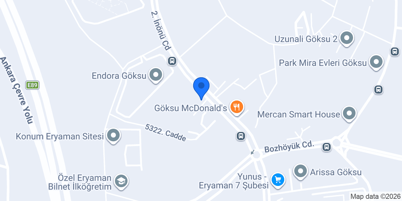 Puf Lezzet konumu