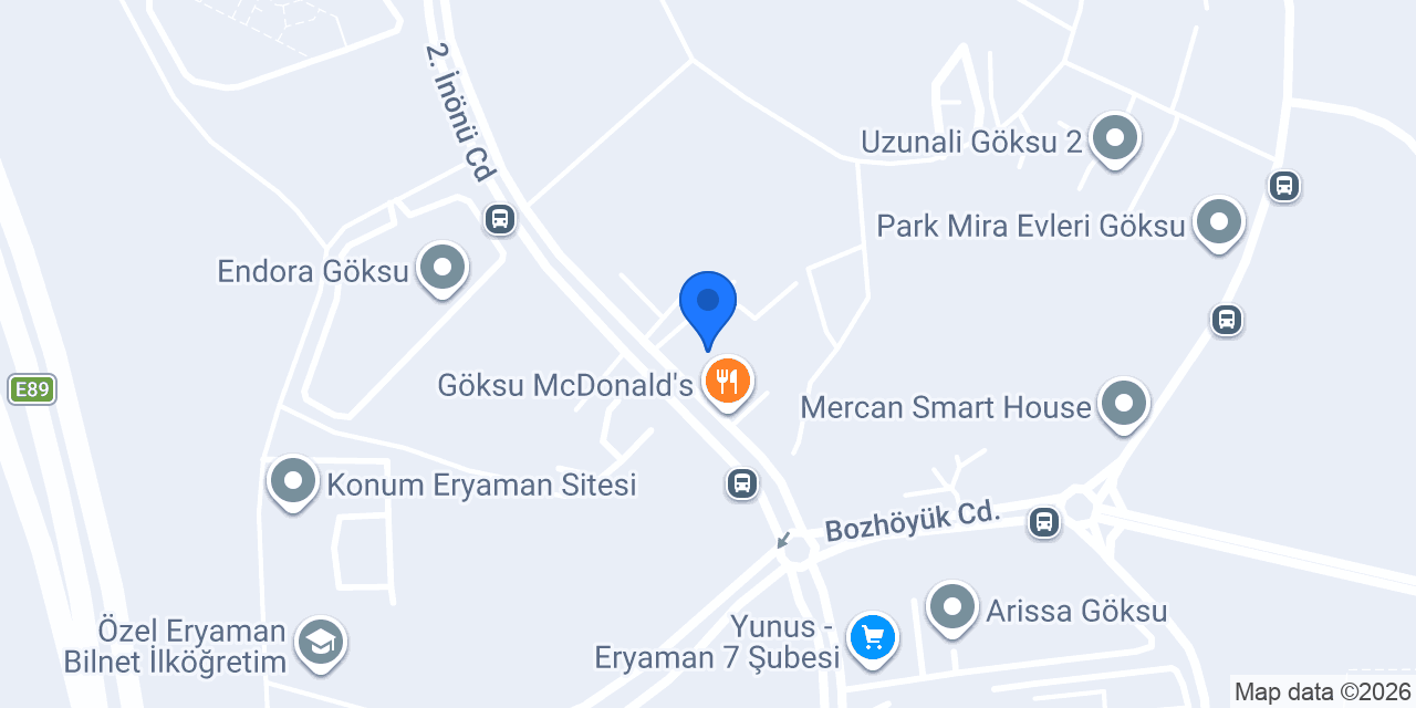 Furkanlar et mandıra Göksu Şubesi konumu