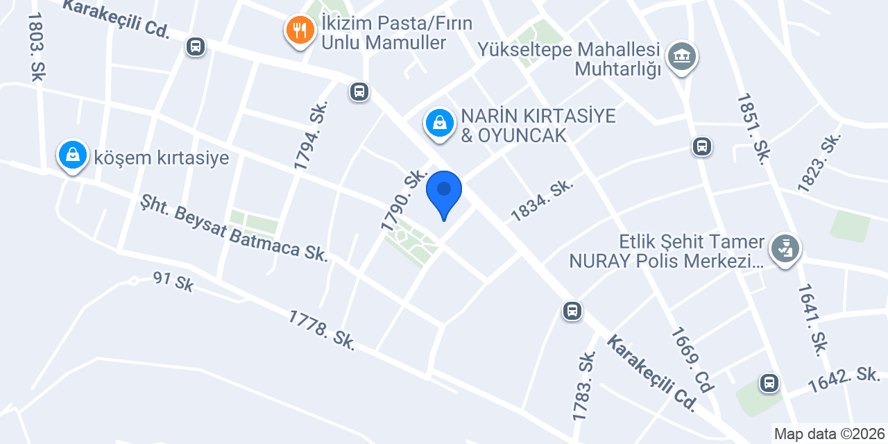 DERİNÖZLER HALI MOBİLYA konumu