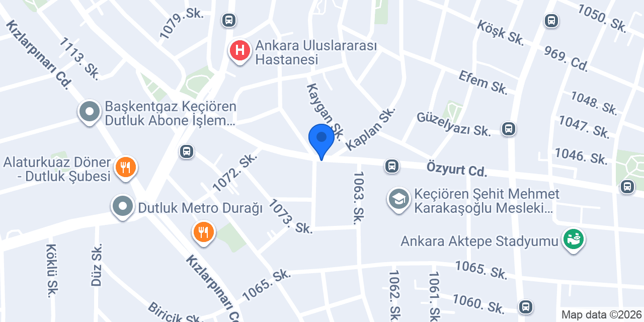 Akdoğan döşeme konumu