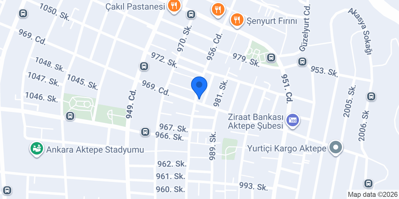 Akin pasta & cafe unlu mamüller konumu